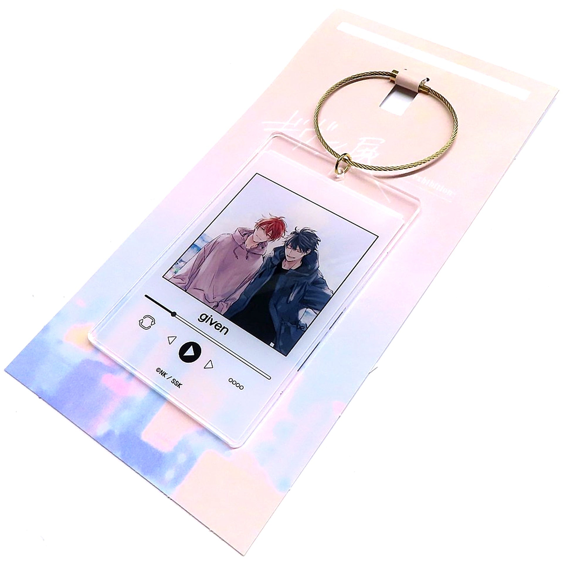 given Given Play Screen-style Acrylic Keychain Manga Ver. given exhibition [USED]
