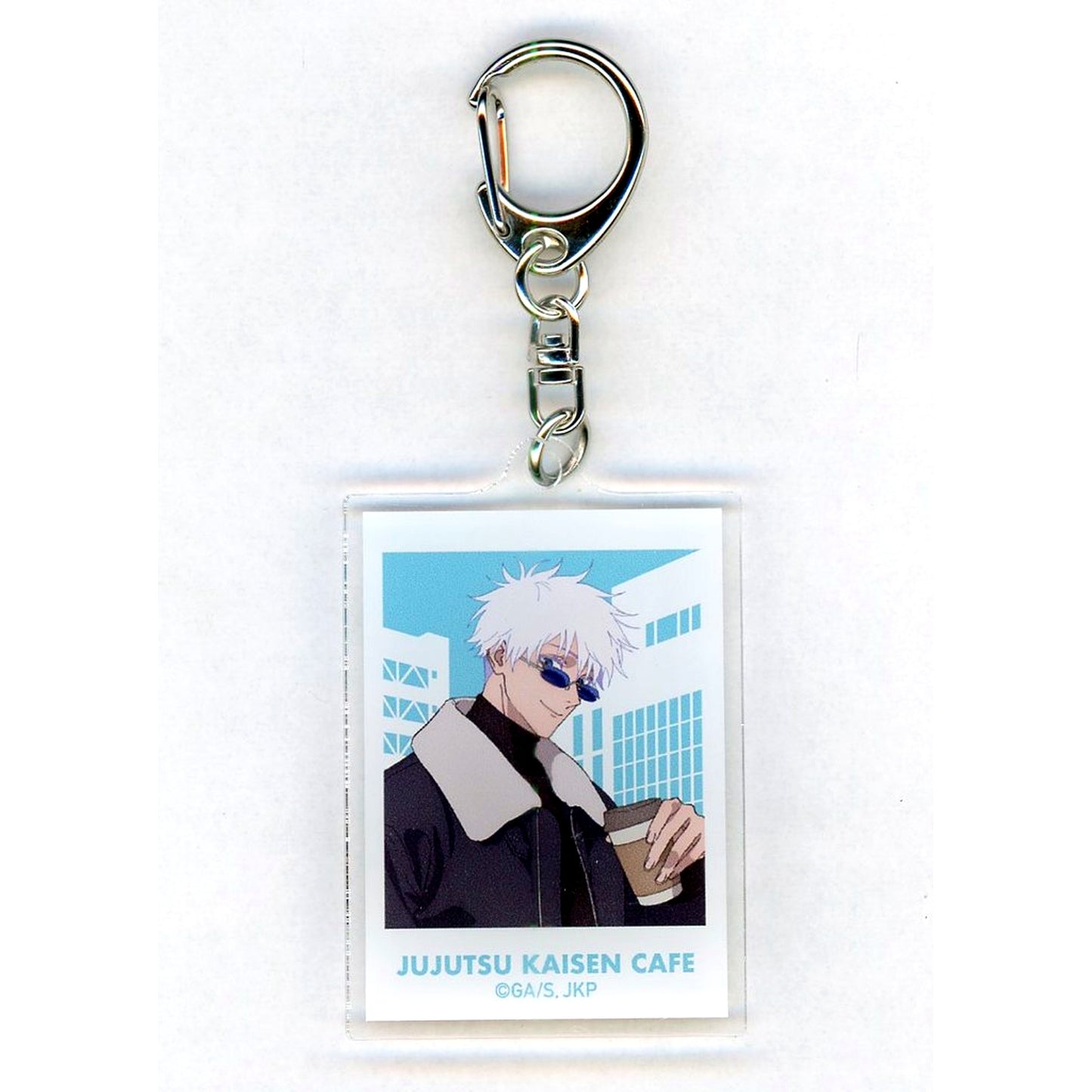 Satoru Gojo Jujutsu Kaisen Cafe 2024 Shibuya Incident Acrylic Keychain [USED]