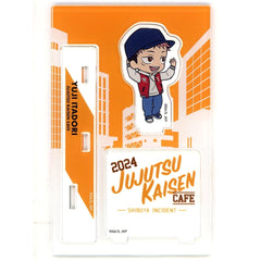 Jujutsu Kaisen Cafe 2024 Shibuya Incident Yuji Itadori Mini Character Acrylic Stand Acrylic Stands [USED]