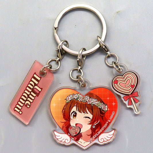 Ume Hanami Gakuen Idolmaster POP UP SHOP in GiGO 3-Piece Acrylic Keychain Devil & Angel Ver. [USED]