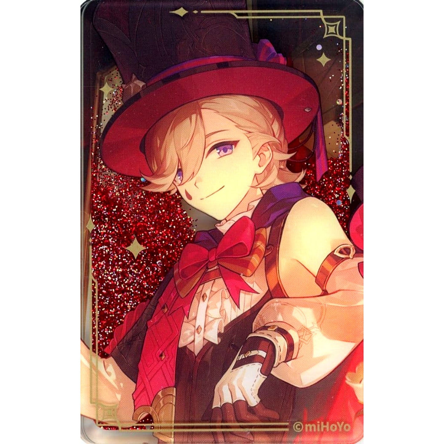 Lyney Genshin Impact Anecdotes Series Glitter Acrylic Block [USED]