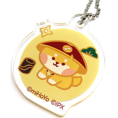 Genshin minini Taroumaru Acrylic Keychain Cafe in Box Cafe & Space Limited Keychains [USED]