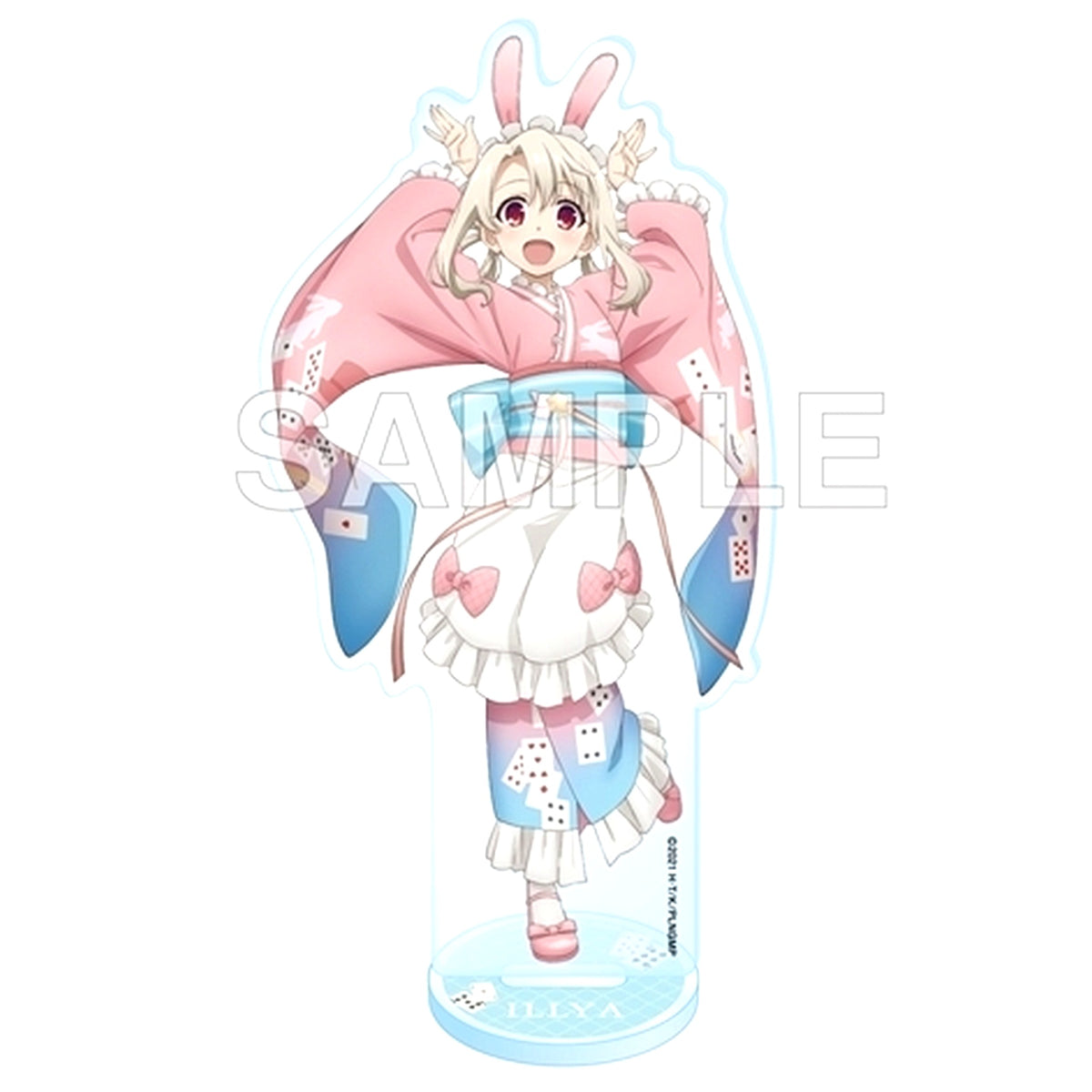 Illyasviel von Einzbern Fate/kaleid liner Prisma Illya Licht Nameless Girl Movie Kimono Ver. Acrylic Stand Figure [USED]