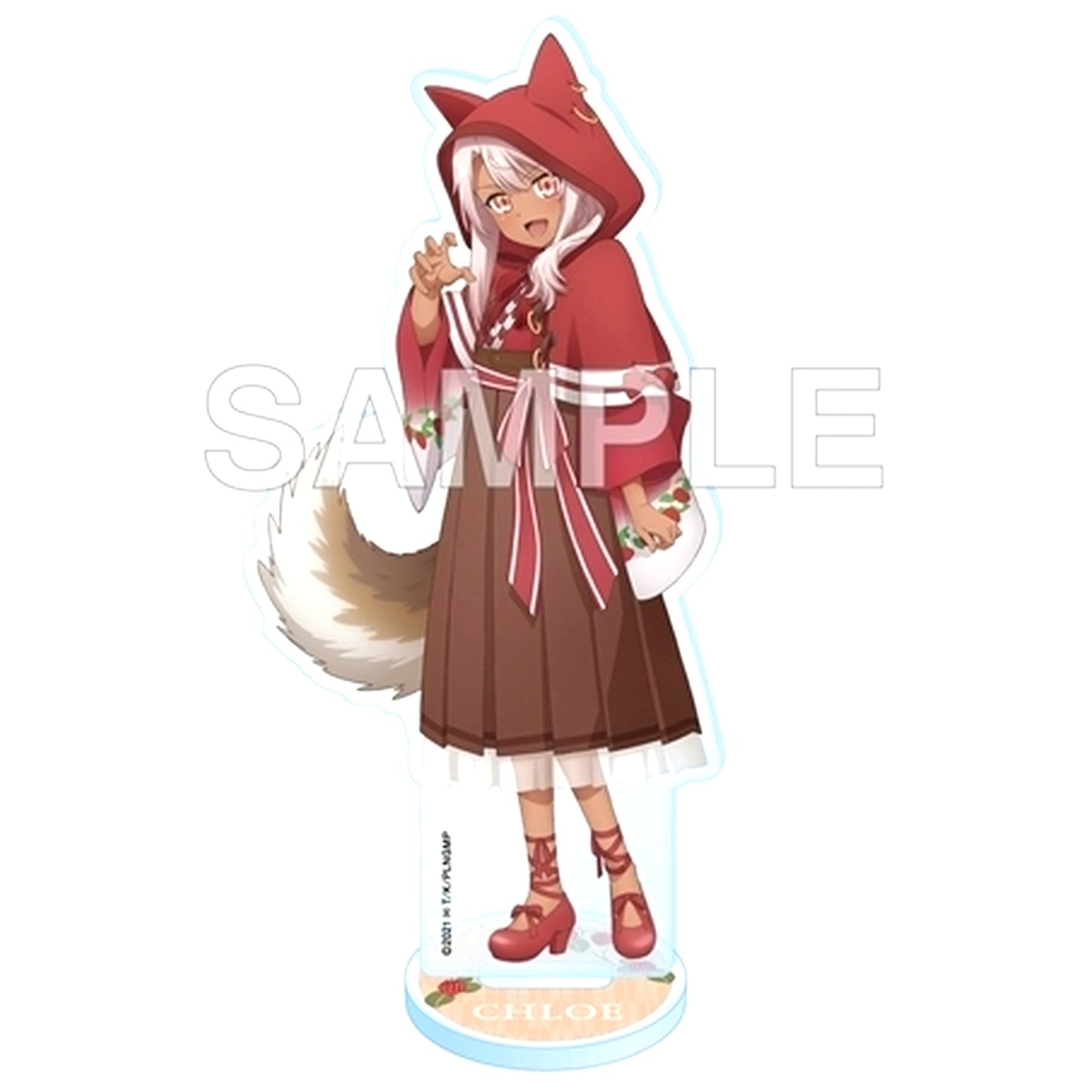 Chloe von Einzbern Fate/kaleid liner Prisma Illya Licht Nameless Girl Movie Kimono Ver. Acrylic Stand Figure [USED]