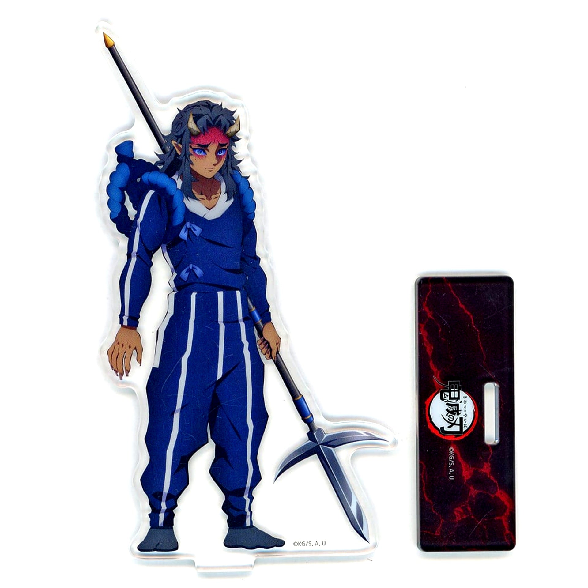 Aizetsu Demon Illustration Acrylic Stand Demon Slayer: Kimetsu no Yaiba x ufotable Cafe / Machi Asobi CAFE & ufotable DINING Demon Invasion [USED]