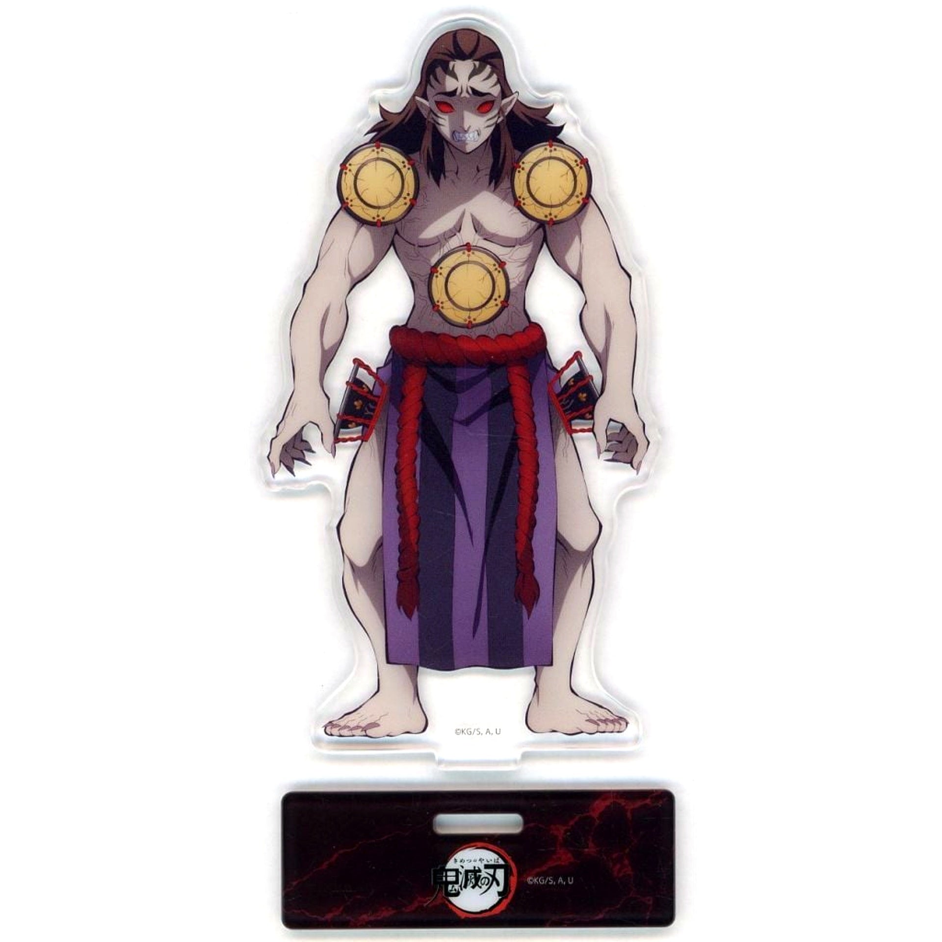 Kyogai Demon Illustration Acrylic Stand Demon Slayer: Kimetsu no Yaiba x ufotable Cafe / Machi Asobi CAFE & ufotable DINING Demon Invasion [USED]