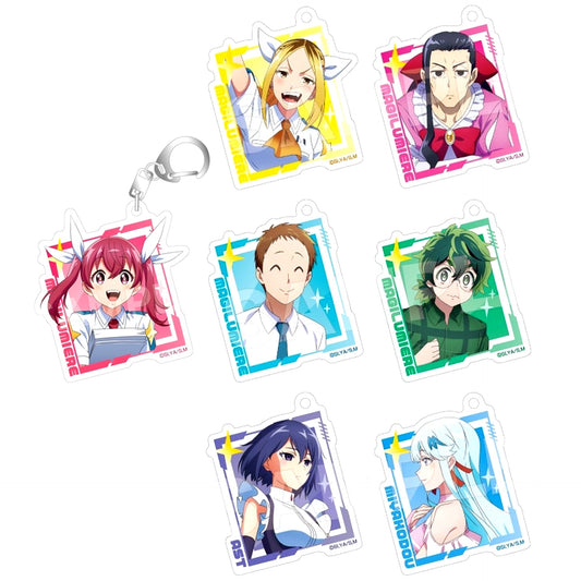 Set of 7 Magilumiere Co. Ltd. Acrylic Keychain Collection Full Body [USED]