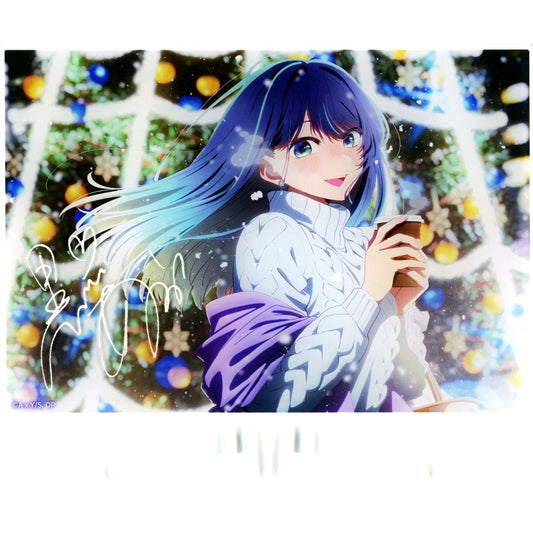 Akane Kurokawa Foil Stamped Autographed Acrylic Panel Xmas 2023 Ver. Oshi no Ko [USED]
