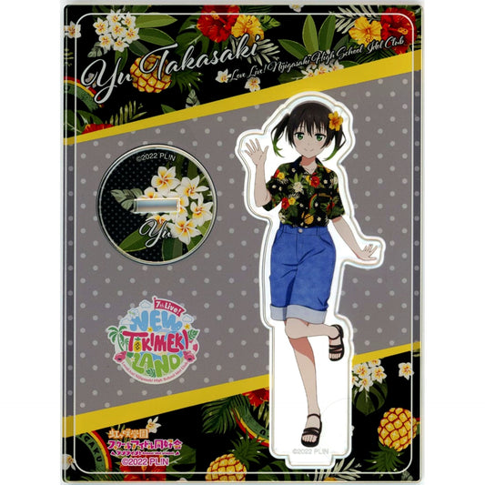 Yu Takasaki Acrylic Stand Love Live! Nijigasaki High School Idol Club 7th Live! New Tokimeki Land [USED]
