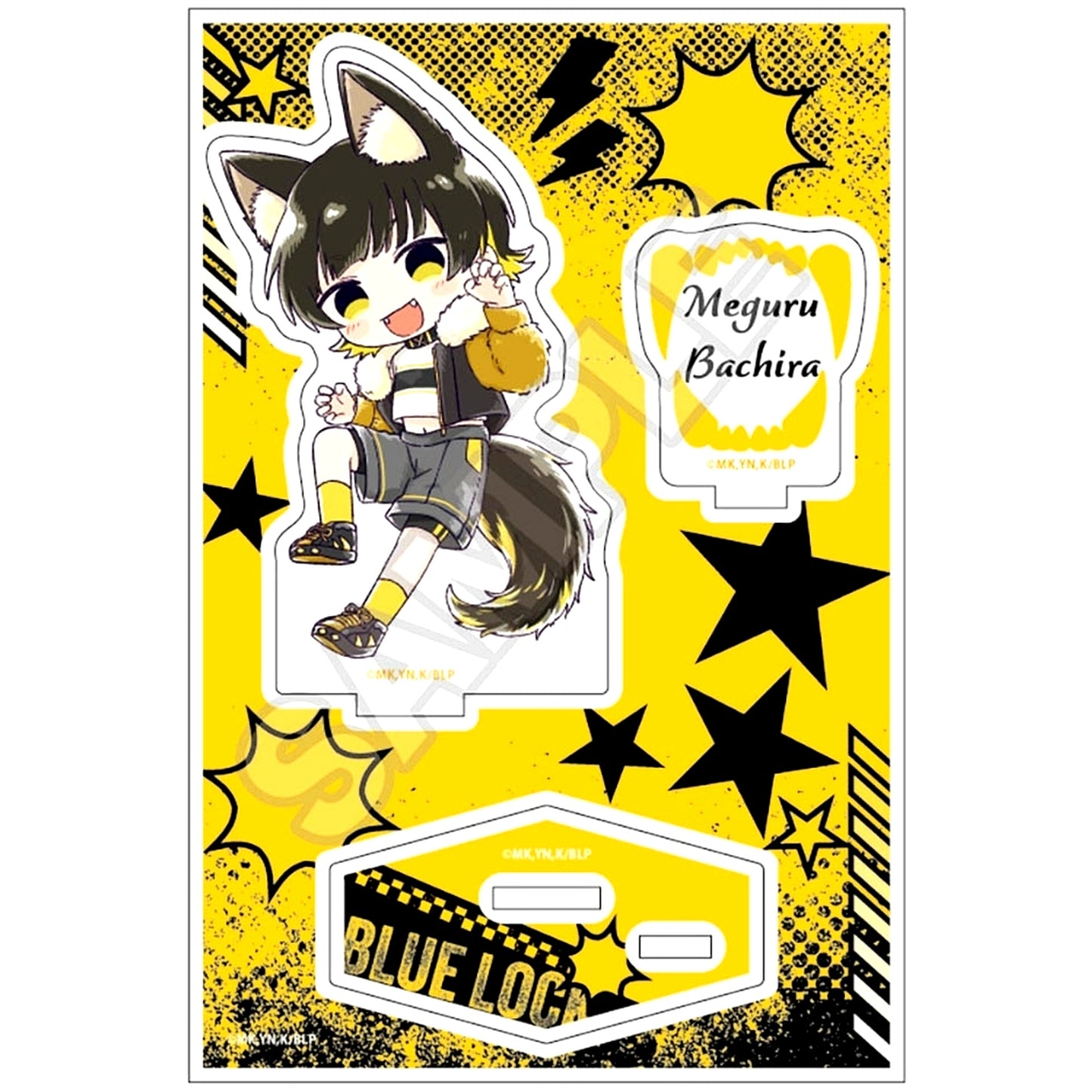 Meguru Bachira Sketchu! Beast Acrylic Stand Jr. Blue Lock [USED]
