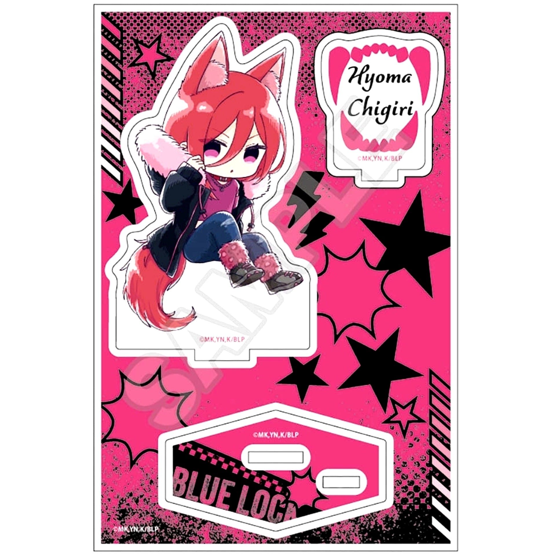 Hyoma Chigiri Sketchu! Beast Acrylic Stand Jr. Blue Lock [USED]