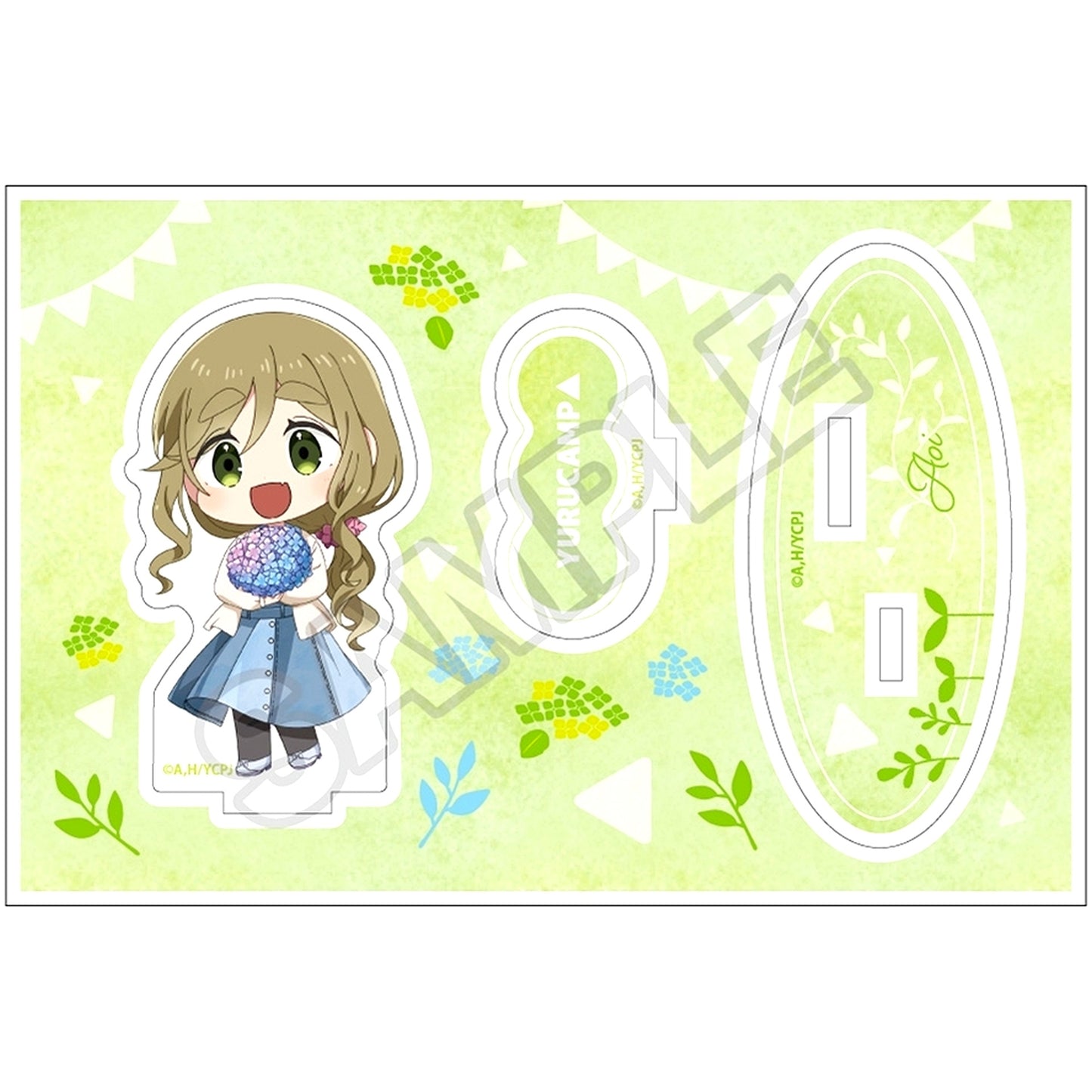 Aoi Inuyama Yuru Camp SEASON 3 Flower Acrylic Stand Jr. [USED]