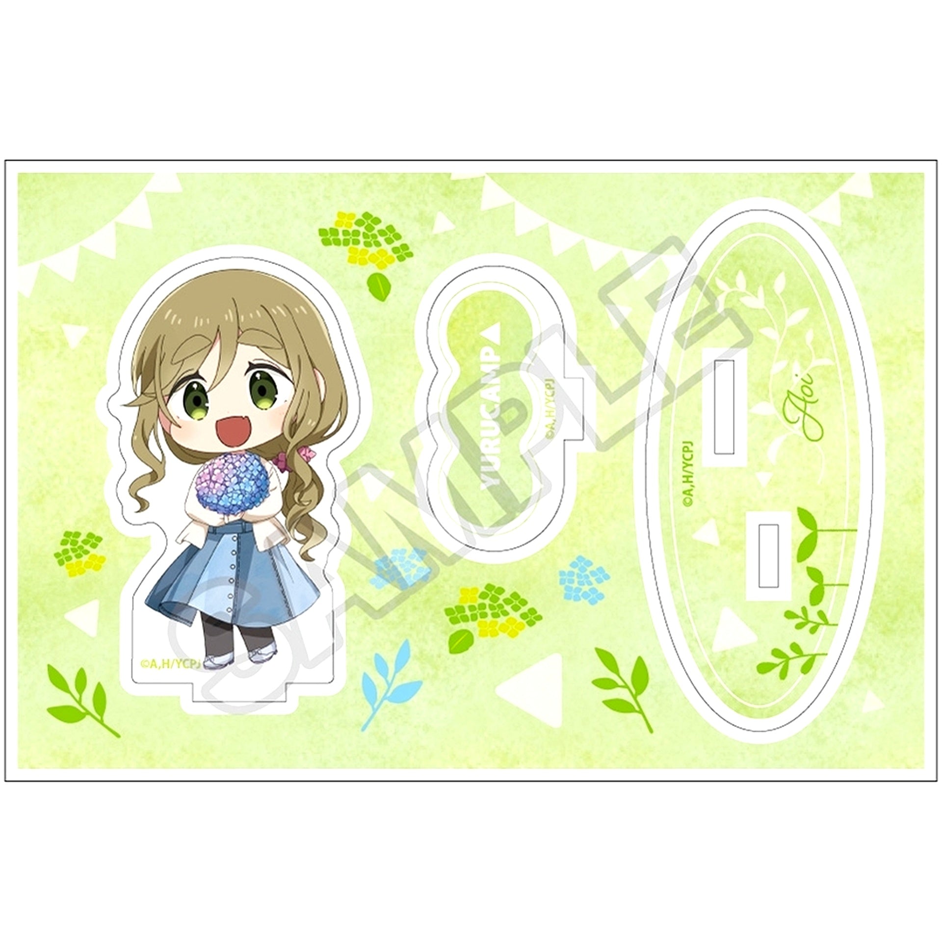 Aoi Inuyama Yuru Camp SEASON 3 Flower Acrylic Stand Jr. [USED]