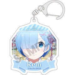 Re:ZERO -Starting Life in Another World- Rem A Trading Acrylic Keychains Keychains [USED]