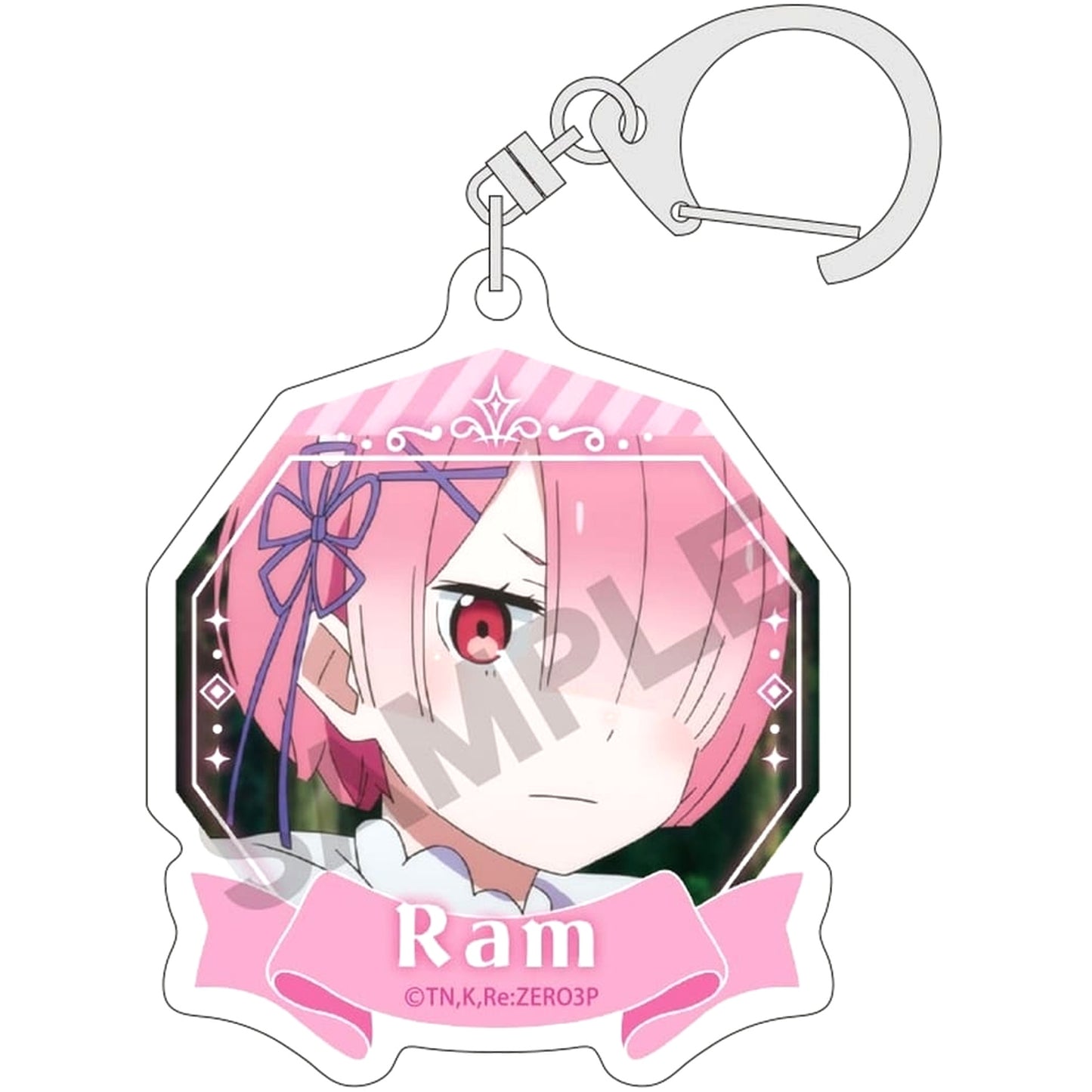 Re:ZERO -Starting Life in Another World- Ram A Trading Acrylic Keychains 2024 Keychains [USED]
