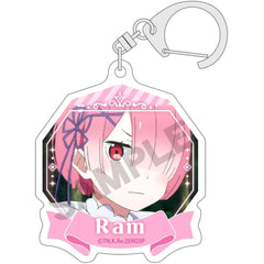 Re:ZERO -Starting Life in Another World- Ram A Trading Acrylic Keychains 2024 Keychains [USED]