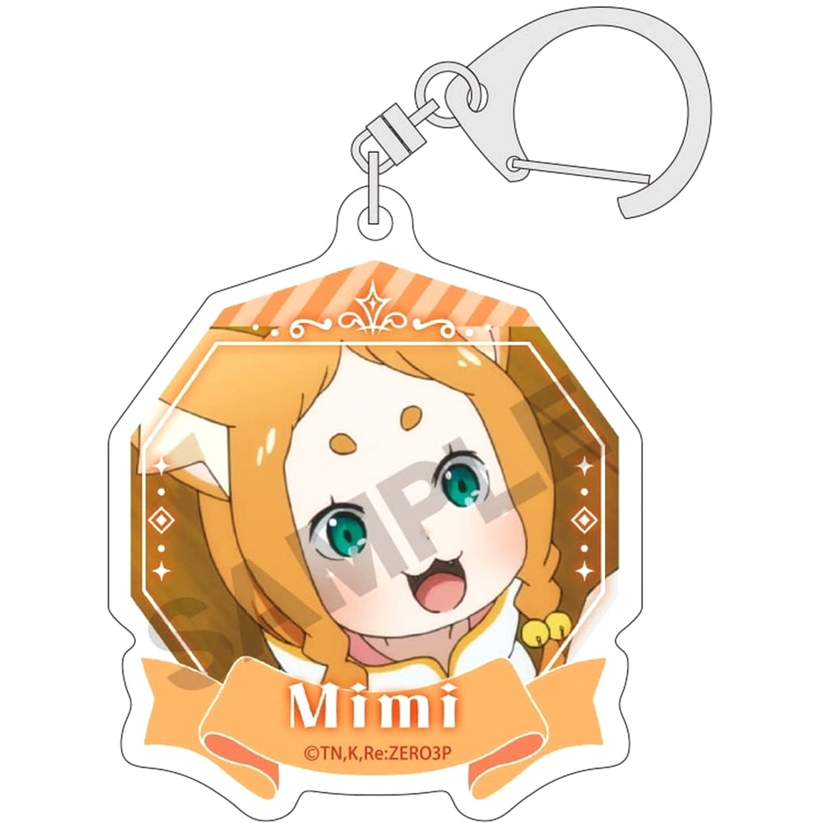 Re:ZERO -Starting Life in Another World- Mimi Pearlbaton Trading Acrylic Keychains Keychains [USED]