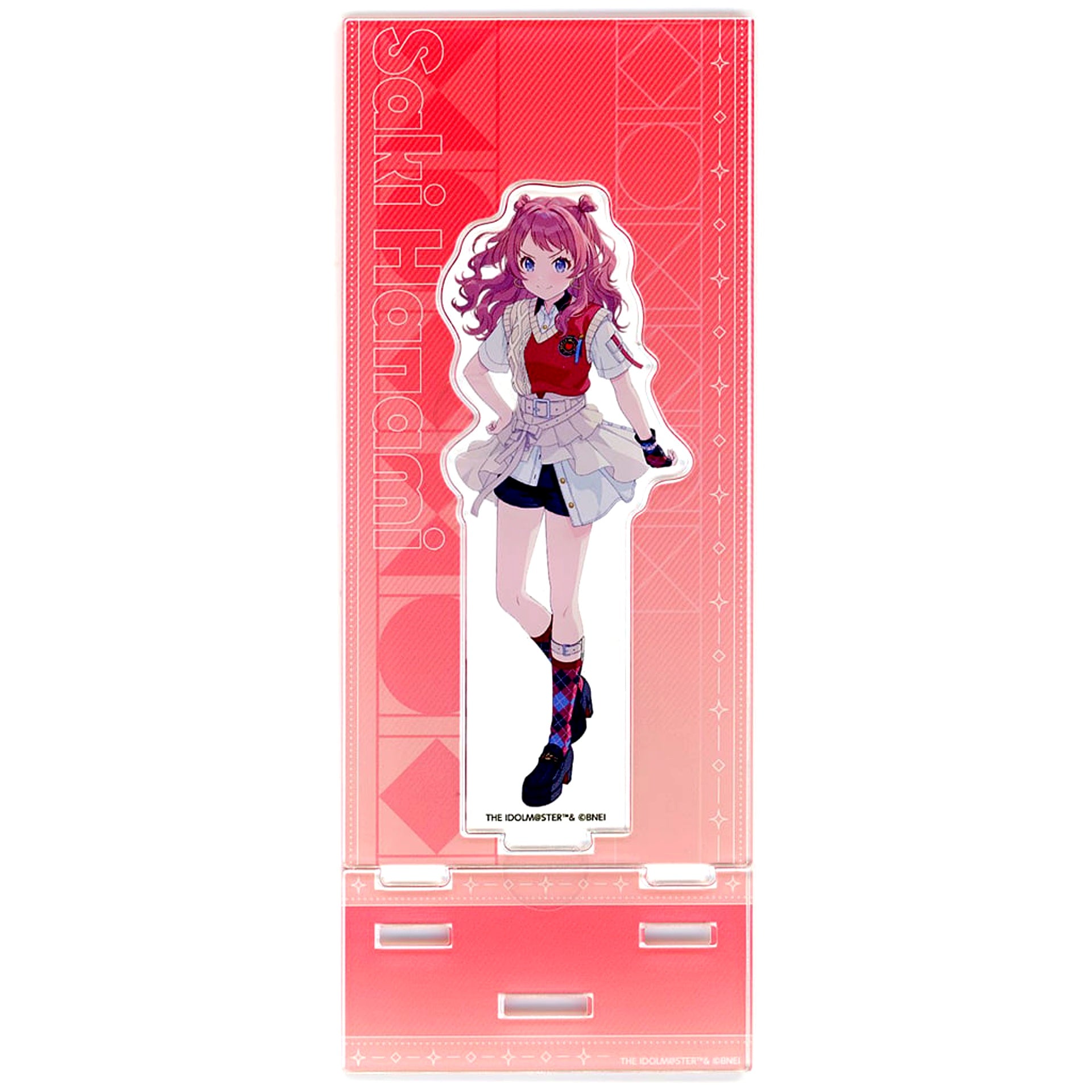 Saki Hanami Gakuen Idolmaster Acrylic Stand Favorite Series [USED]