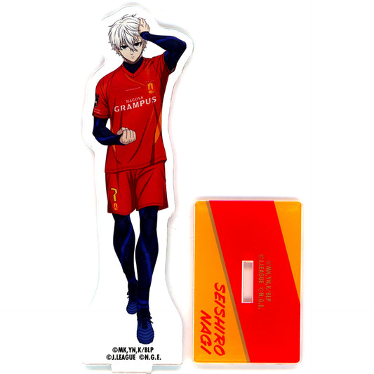Seishiro Nagi and Nagoya Grampus Acrylic Stand J.League x Blue Lock Project J.League 2024 [USED]