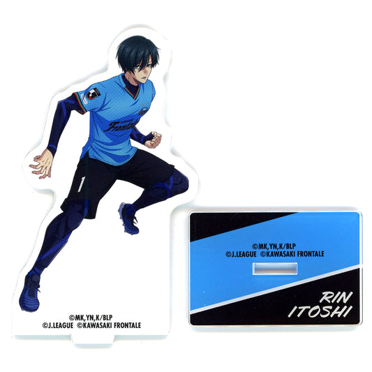 Rin Itoshi & Kawasaki Frontale Acrylic Stand J.League x Blue Lock Project J.League 2024 [USED]
