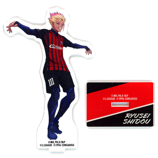 Ryusei Shido & Hokkaido Consadole Sapporo Acrylic Stand J.League x Blue Lock Project J.League 2024 [USED]