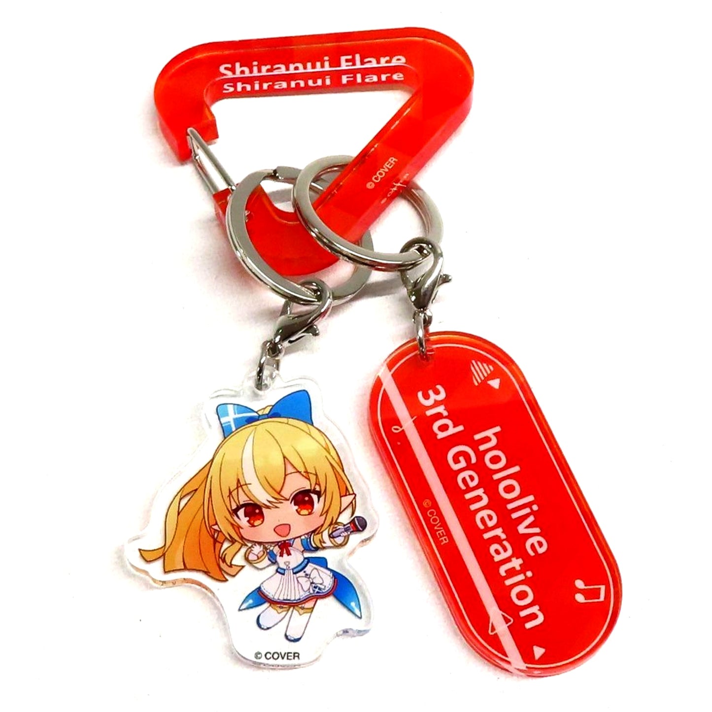 Shiranui Flare Hololive Holo mini Vocal Series 3rd Gen Carabiner Charm [USED]