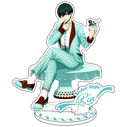 Rin Itoshi Dolce Style Acrylic Stand Blue Lock [USED]