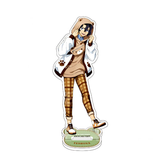 Junta Teshima Preppy Bear Hoodie Ver. Acrylic Stand Yowamushi Pedal LIMIT BREAK [USED]