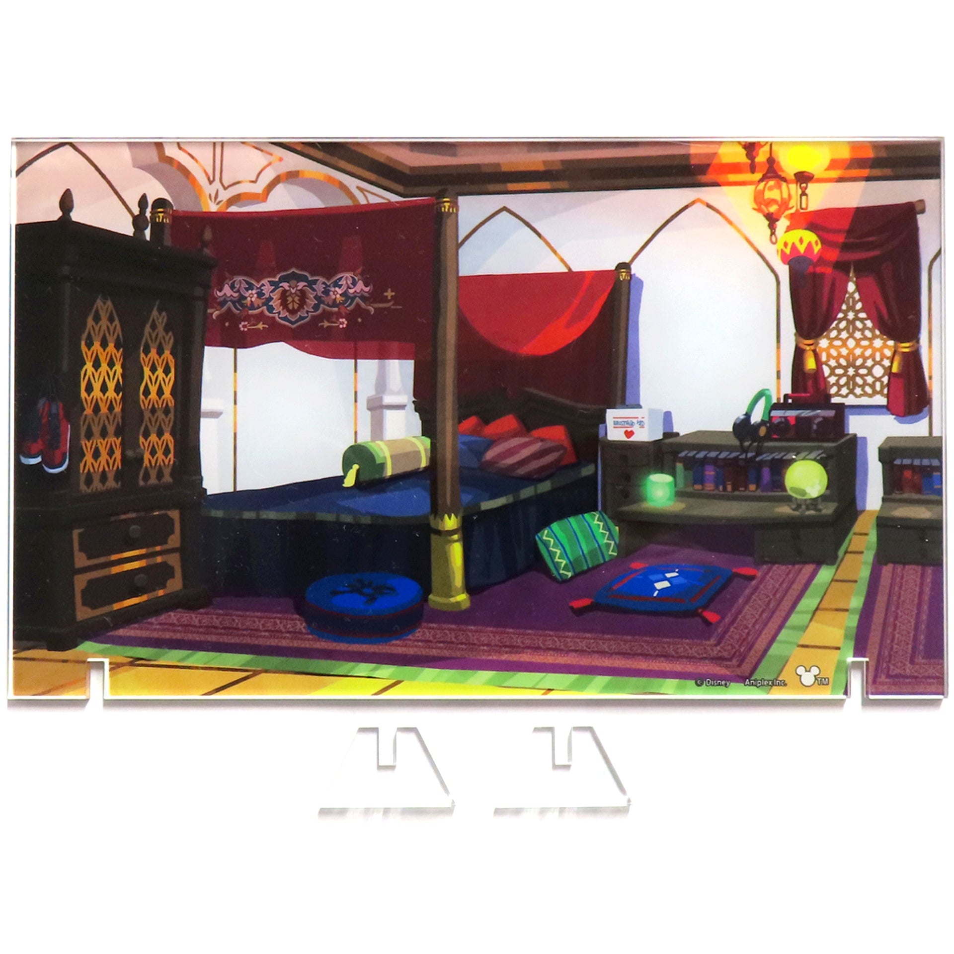 Jamil Viper Background Acrylic Stand Disney Twisted-Wonderland Jamil Birthday Goods [USED]