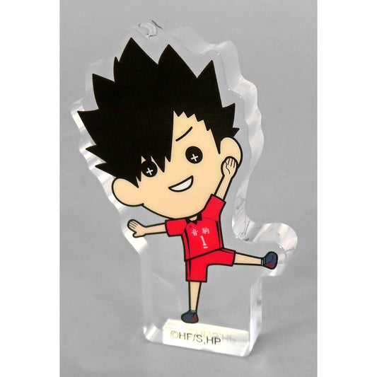 Tetsuro Kuroo Haikyu!! Tasukko Nekoma Trading Mini Acrylic Block [USED]