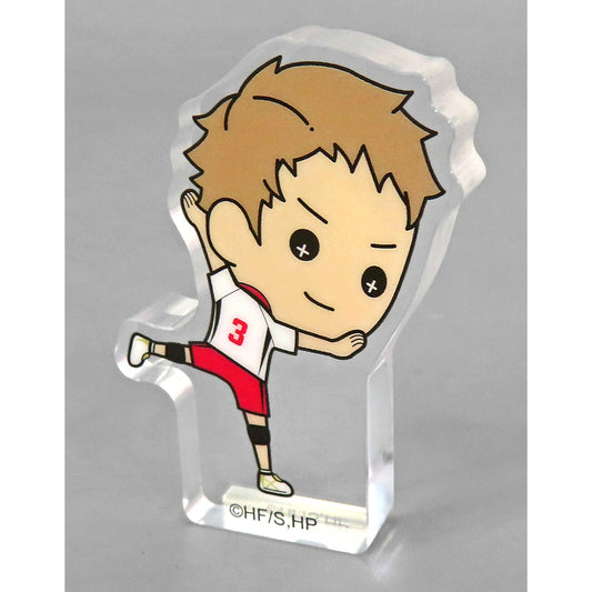 Morisuke Yaku Haikyu!! Tasukko Nekoma Trading Mini Acrylic Block [USED]