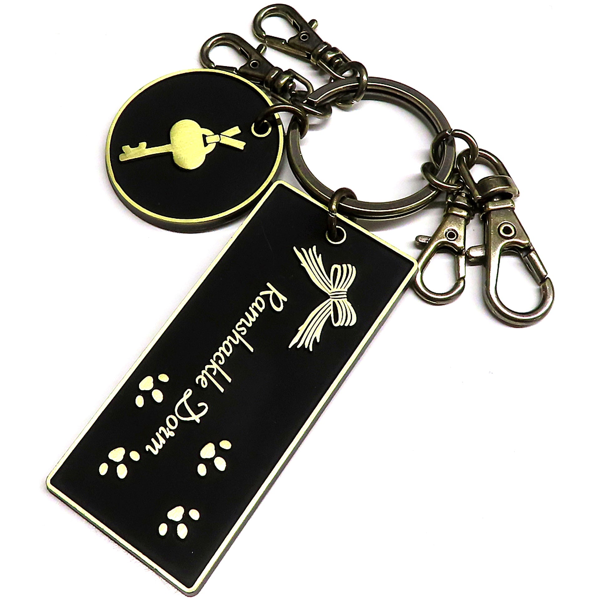 Ramshackle Dorm Disney Twisted-Wonderland Duplicate Key Style Keyring [USED]