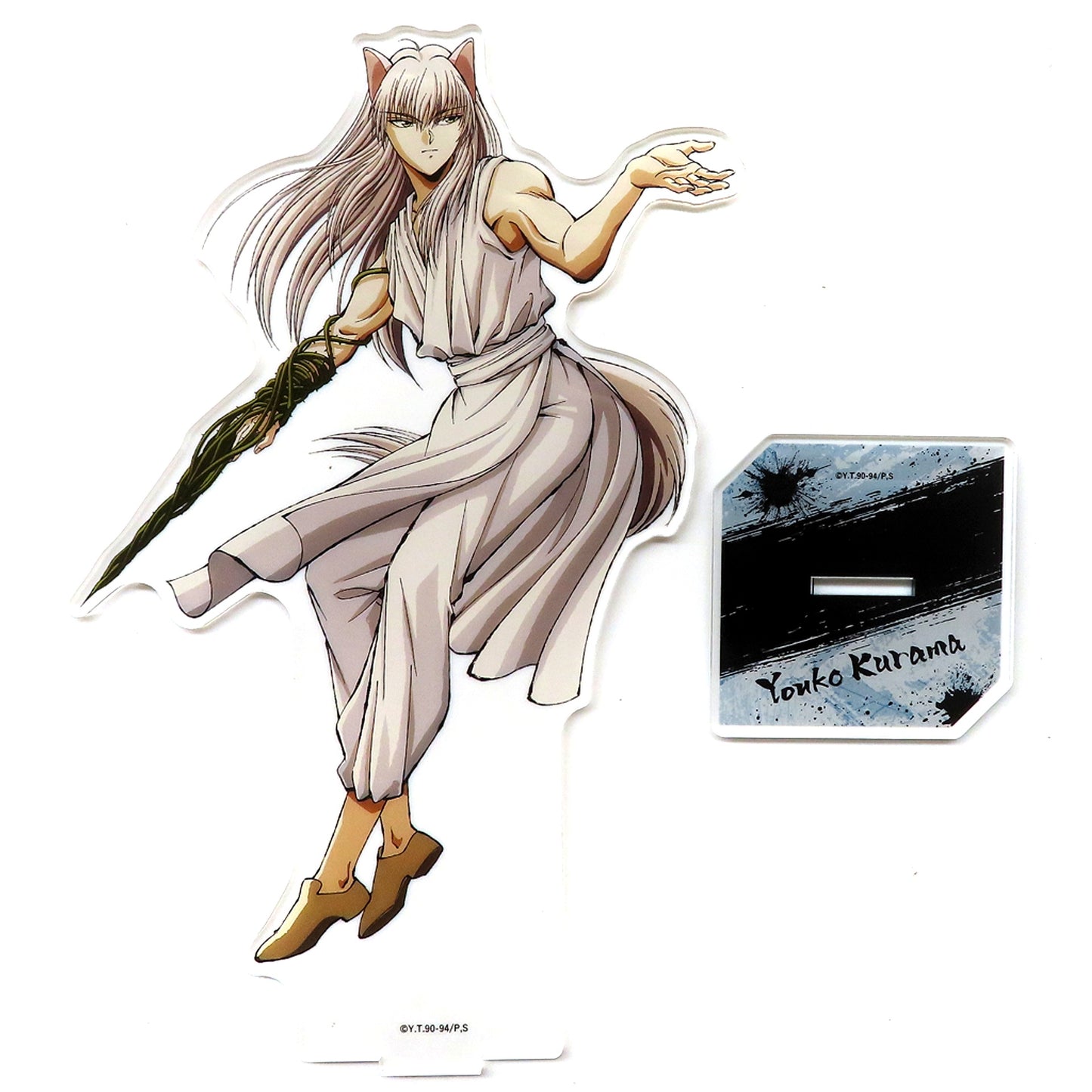 Yoko Kurama Big Acrylic Stand WEB Kuji Yu Yu Hakusho 12th Bring it on!! C Prize [USED]