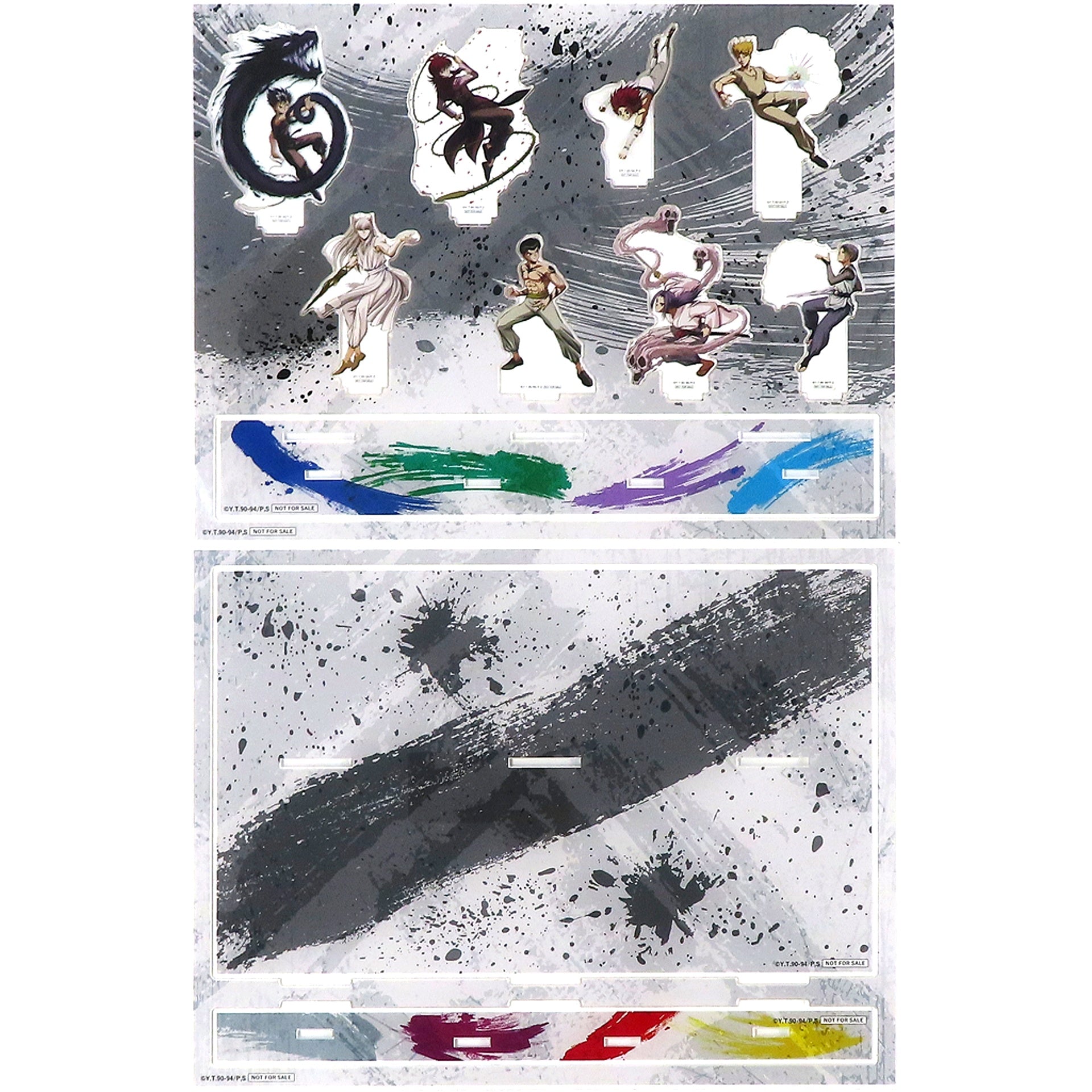 Group Last WIN Prize Yu Yu Hakusho WEB Kuji Vol.12 Bring it on!! Store Limited Diorama Acrylic Stand [USED]