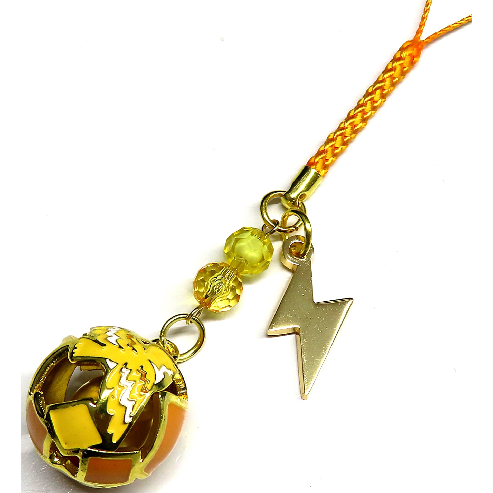 Zenitsu Agatsuma Strap with Bell Demon Slayer Kimetsu no Yaiba USJ Limited [USED]