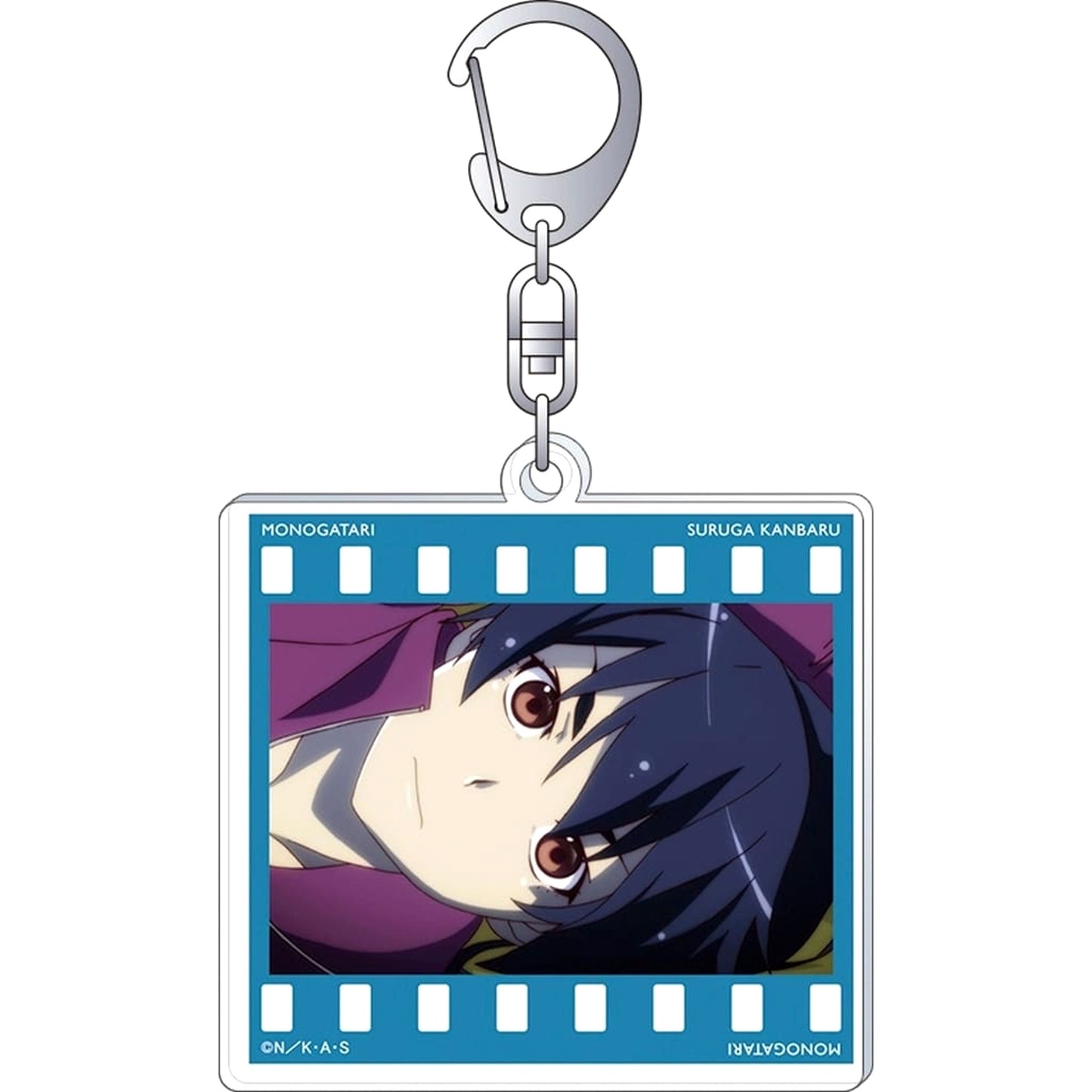 Monogatari Series Suruga Kanbaru E Acrylic Keychain Collection Suruga Kanbaru Keychains [USED]