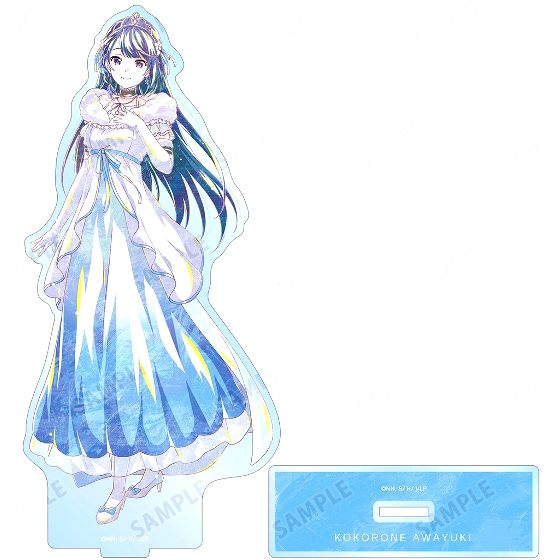 Awayuki Kokorone Ani-Art BIG Acrylic Stand VTuber I Forgot to Turn Off My Stream and Became a Legend [USED]
