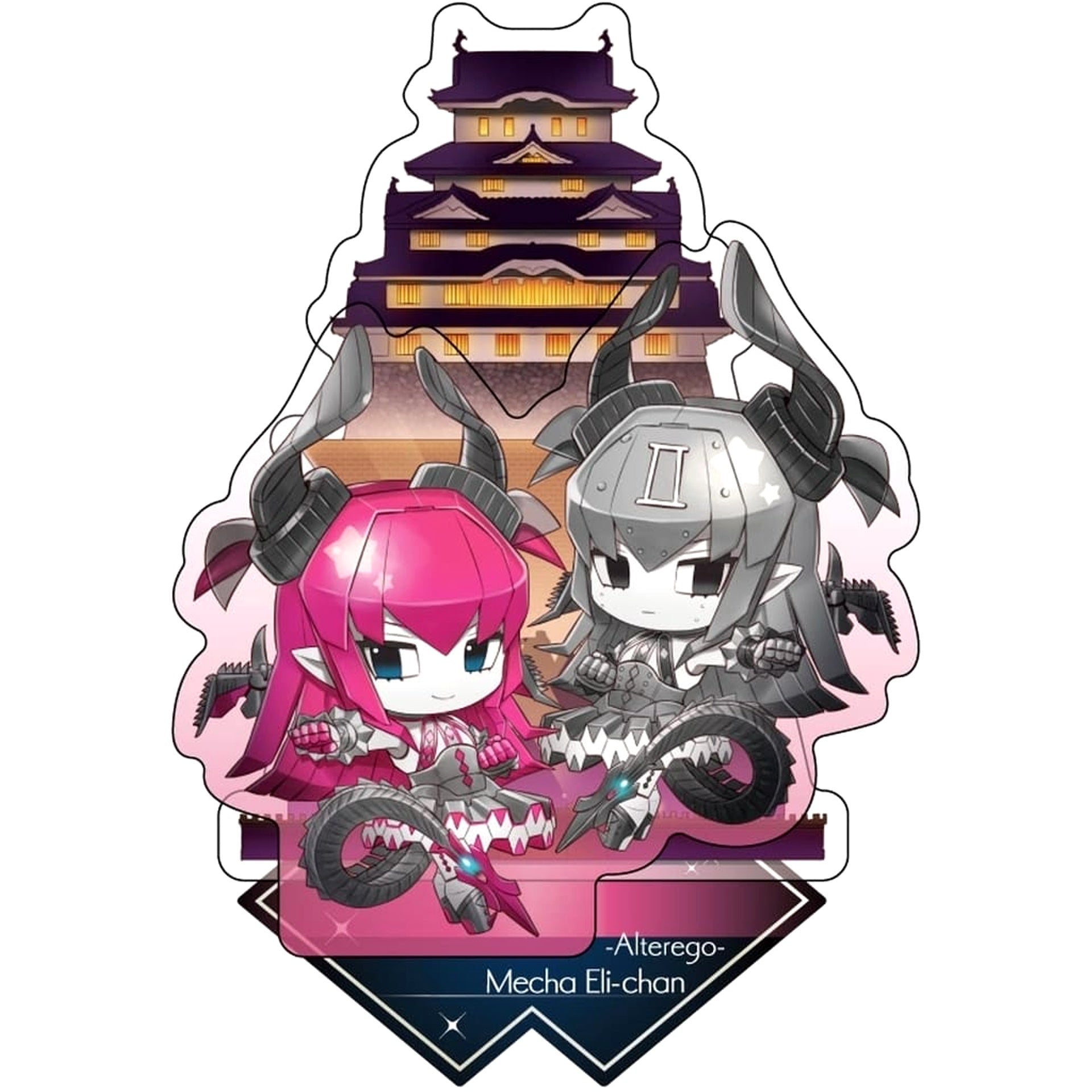 Fate/Grand Order Alter Ego Mecha Eli-chan Charatoria Acrylic Stand Acrylic Stands [USED]