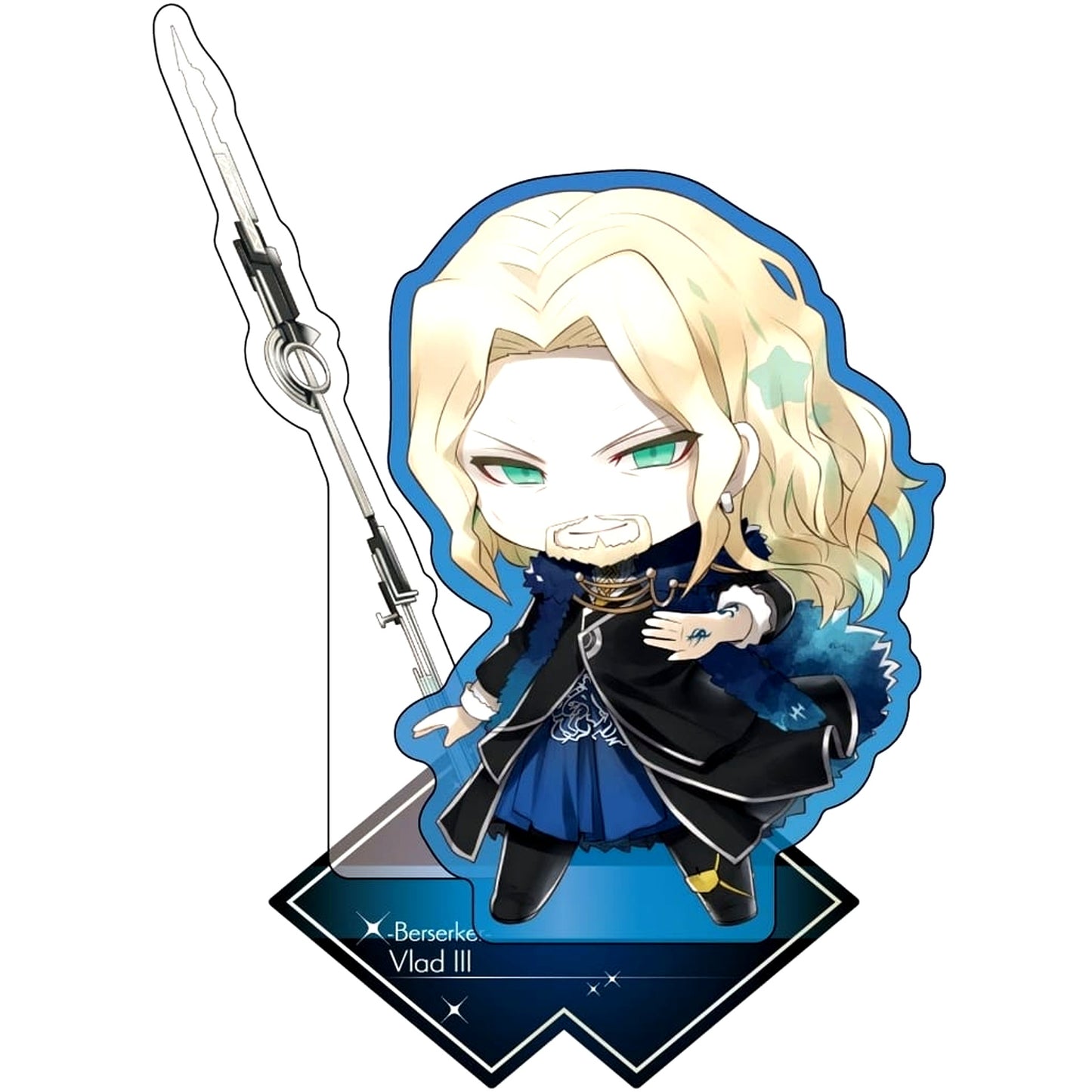 Fate/Grand Order Vlad III Berserker Charatoria Acrylic Stand [USED]