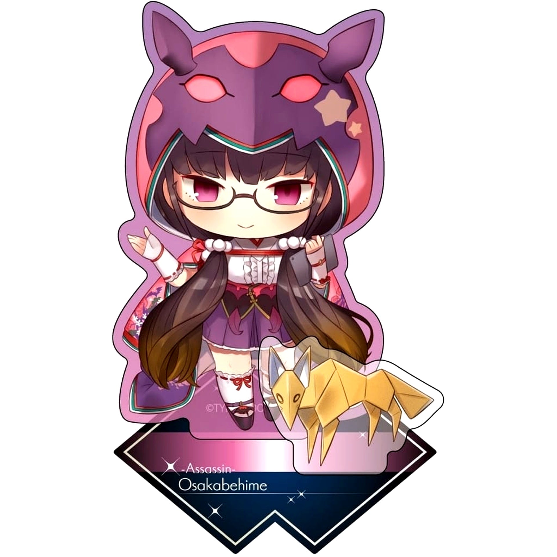 Fate/Grand Order Osakabehime Assassin Charatoria Acrylic Stand [USED]