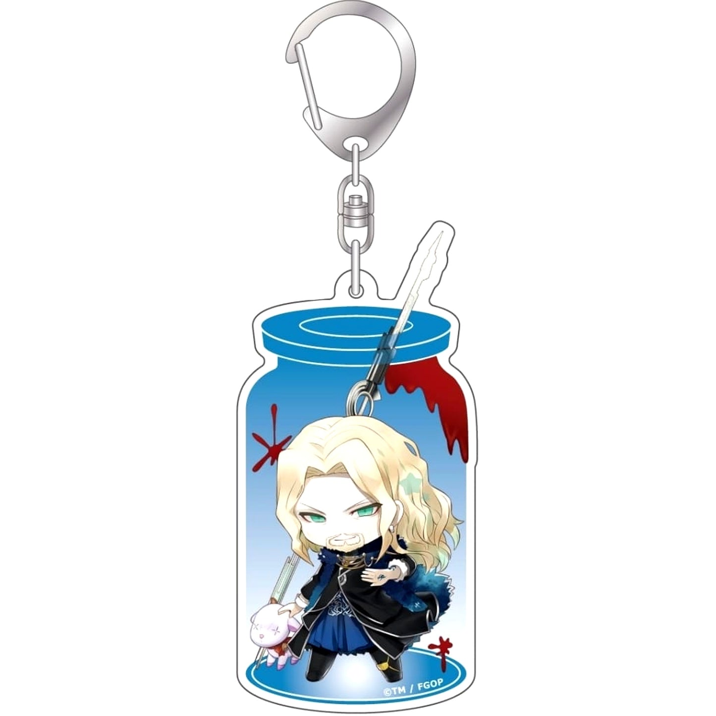 Fate/Grand Order Berserker Vlad III CharaToria Acrylic Keychain [USED]