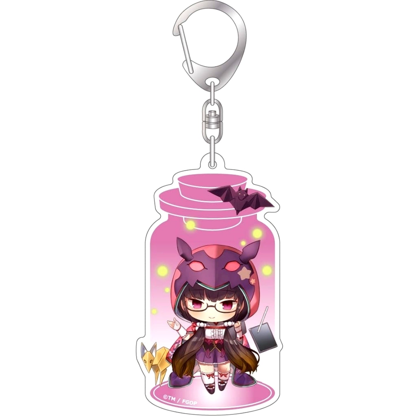 Fate/Grand Order Assassin Osakabehime CharaToria Acrylic Keychain [USED]