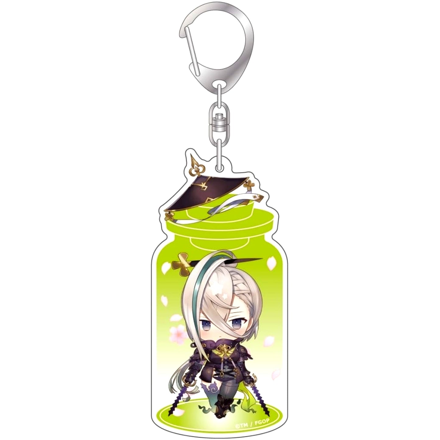 Fate/Grand Order Assassin Huyan Zhuo CharaToria Acrylic Keychain [USED]