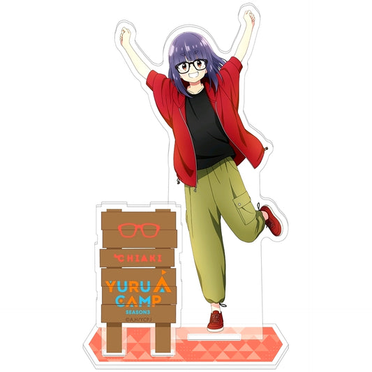 Chiaki Ogaki Yuru Camp SEASON 3 Illustration Acrylic Stand [USED]