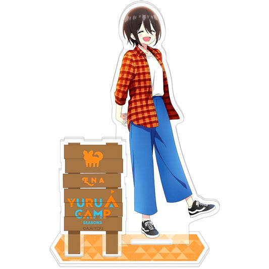 Ena Saito Illustration Acrylic Stand Yuru Camp SEASON 3 [USED]