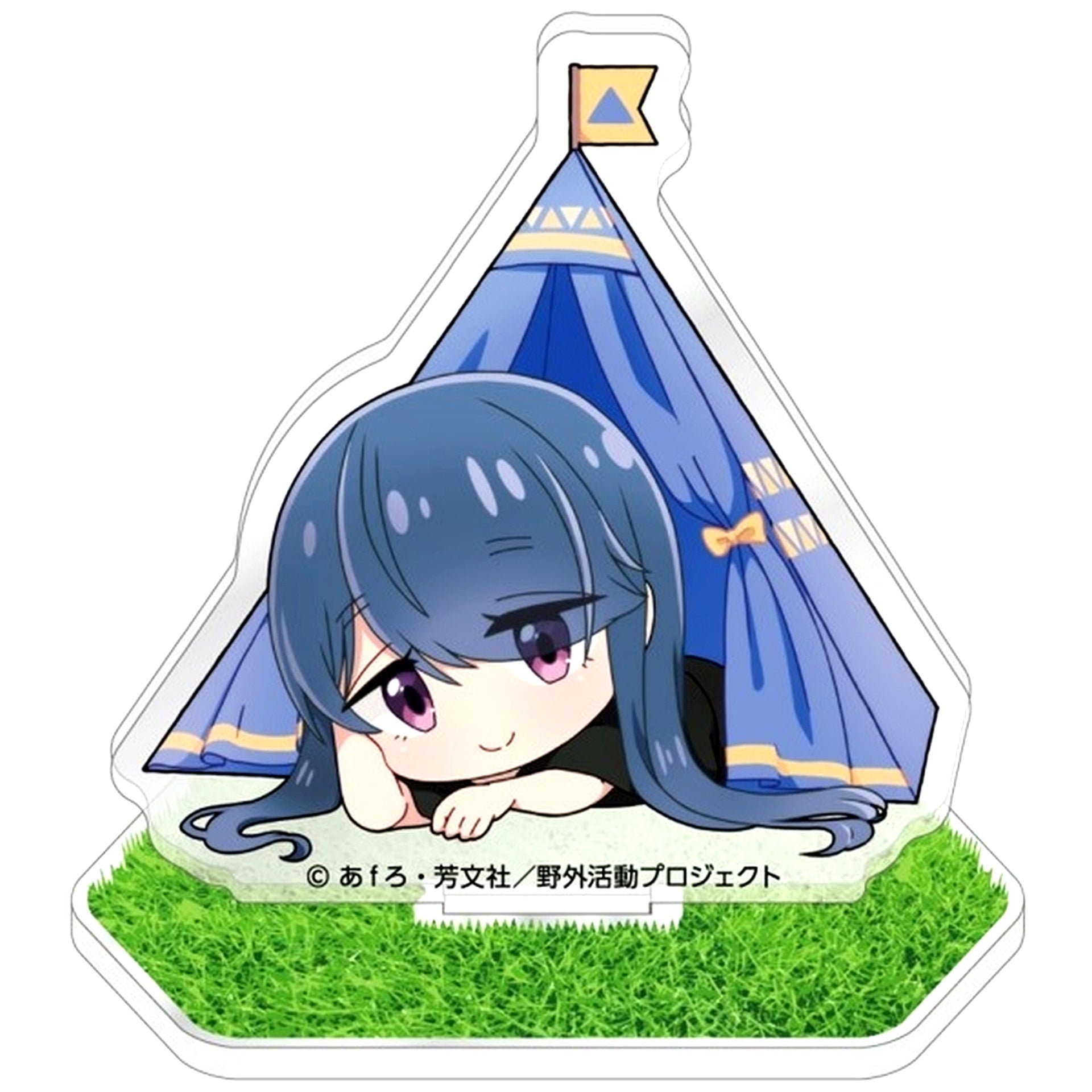 Rin Shima Trading Lawn Acrylic Stand Yuru Camp SEASON 3 [USED]