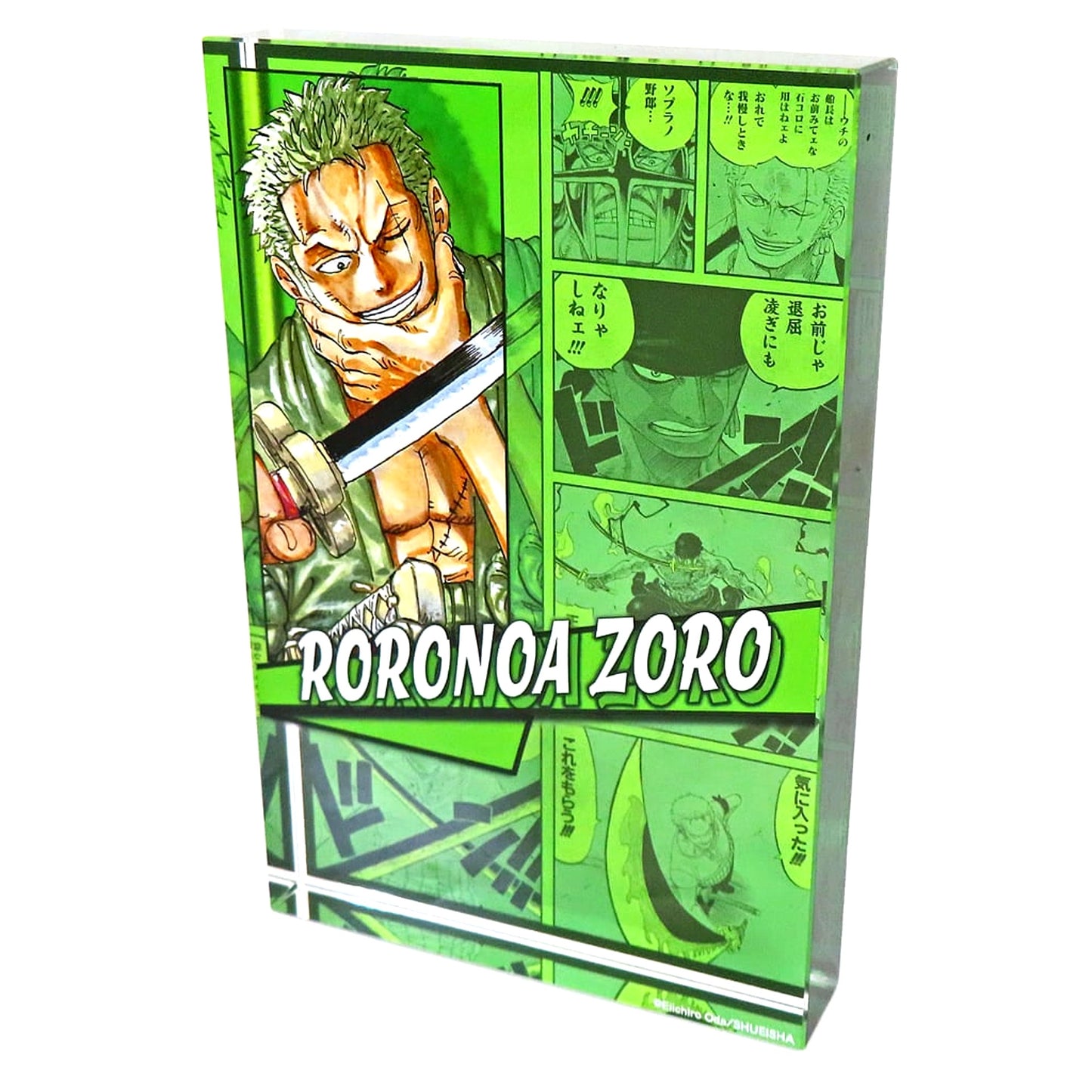 Roronoa Zoro One Piece HEROES 2024 Acrylic Block [USED]