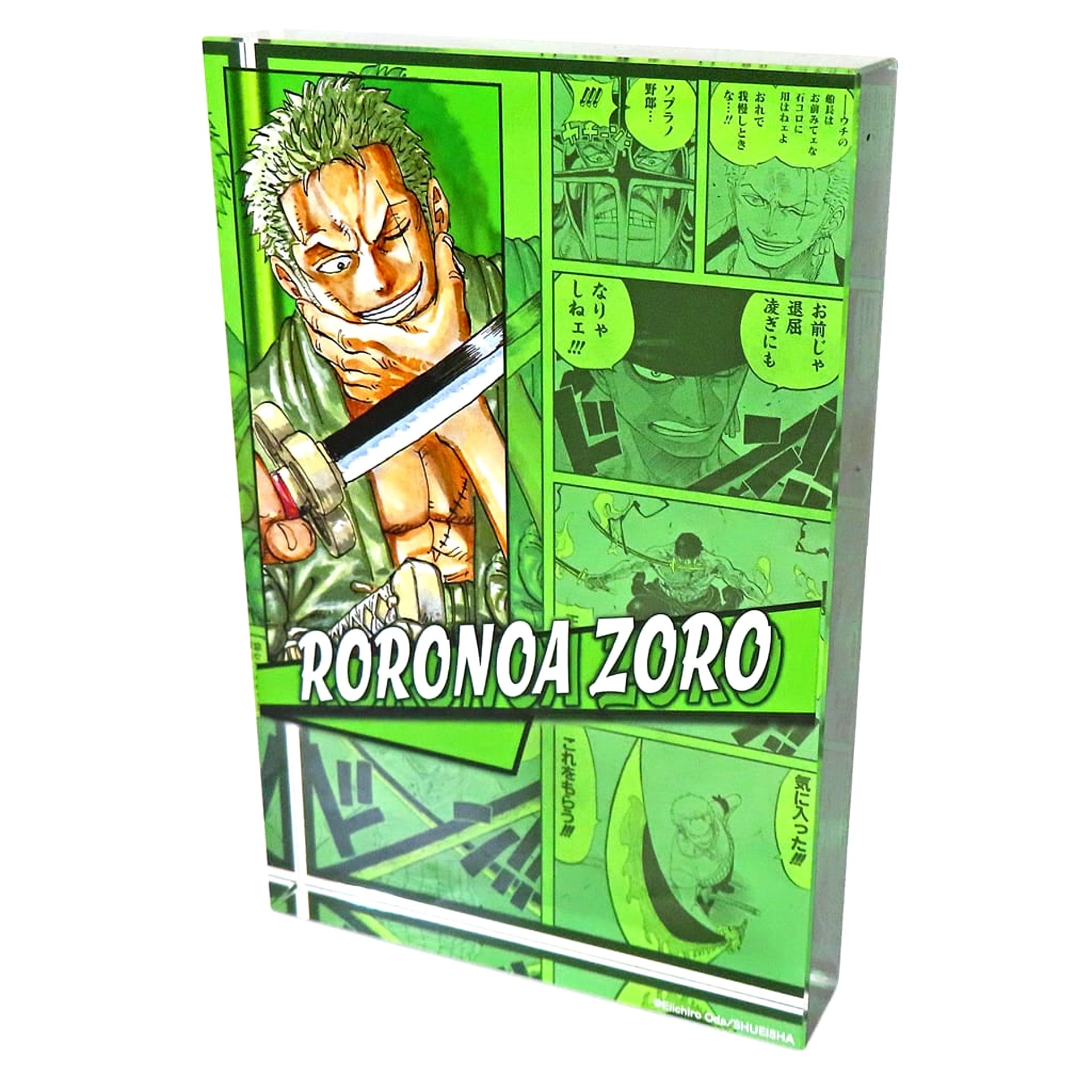 Roronoa Zoro One Piece HEROES 2024 Acrylic Block [USED]