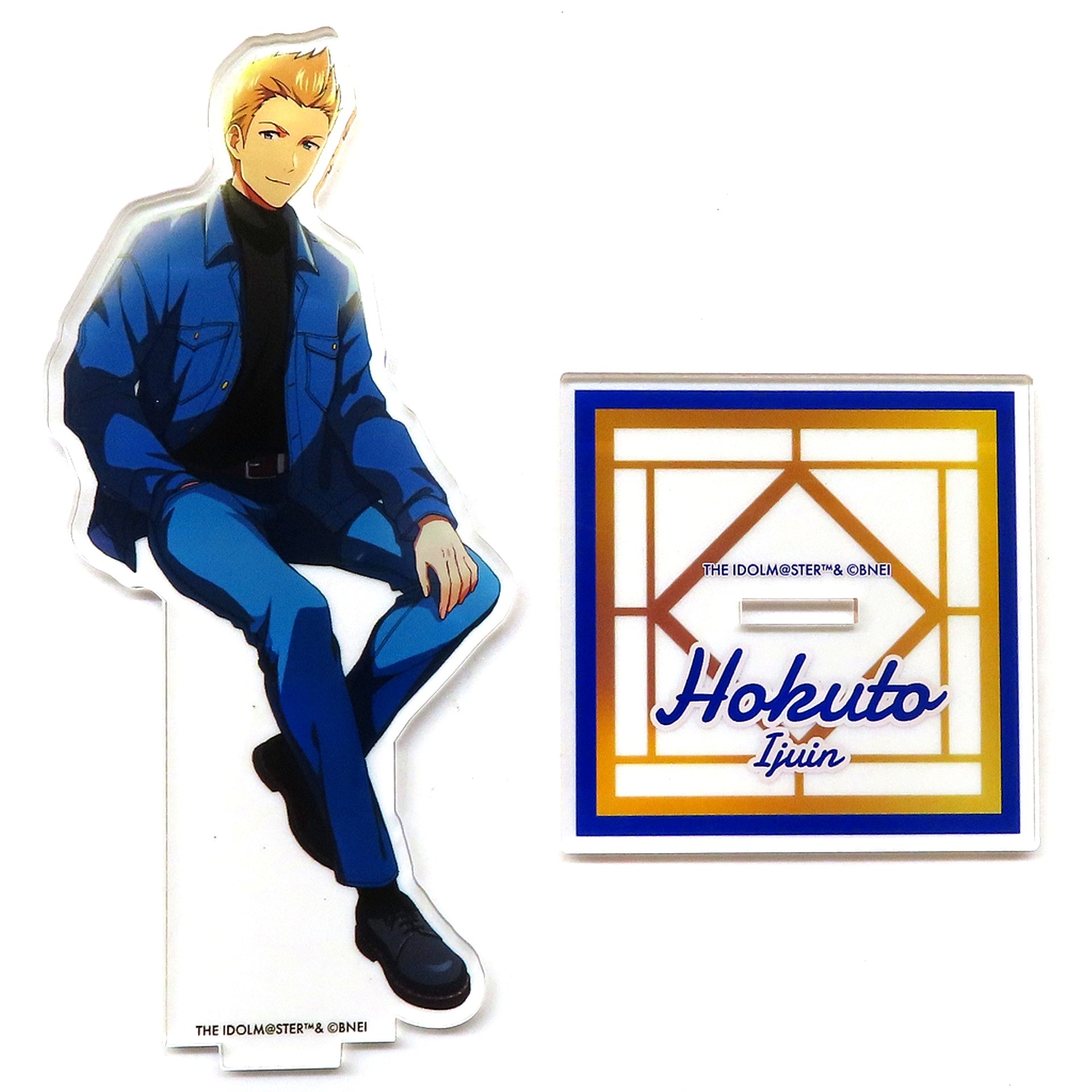 Hokuto Ijuin Idolmaster SideM x Choshi Electric Railway Saa Ikou Choshi Dentetsu no Tabi Official Acrylic Stand [USED]