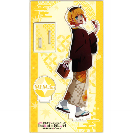 MEMcho Oshi no Ko Framed Acrylic Stand Arima Onsen x Oshi no Ko Let's Liven Up Arima Onsen Presented by JR Tokai [USED]